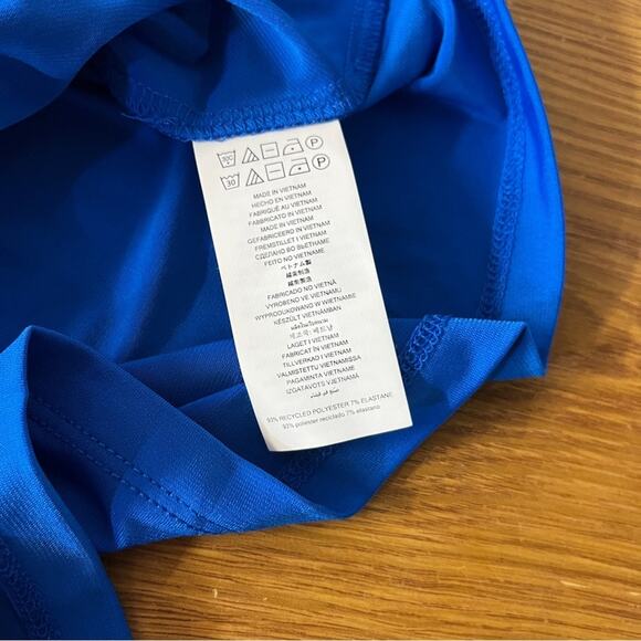 MICHAEL Michael Kors Ring Trip Twist Front blouse grecian blue - PXS - Picture 10 of 10